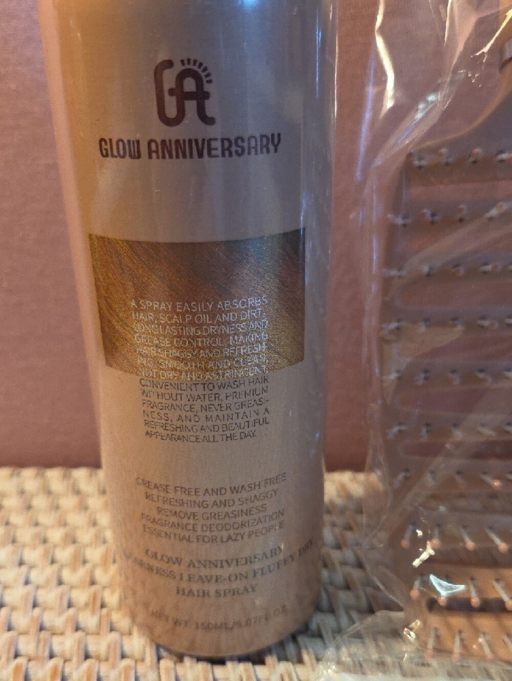 Tiktok Amazing Dry Shampoo Hairspray With Vent Brush - Picture 2 of 5